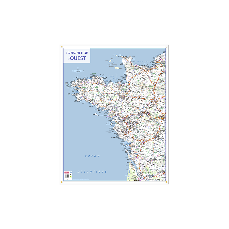 Carte ouest