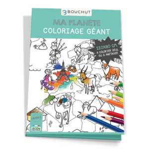 COLORIAGE GÉANT Les explorateurs