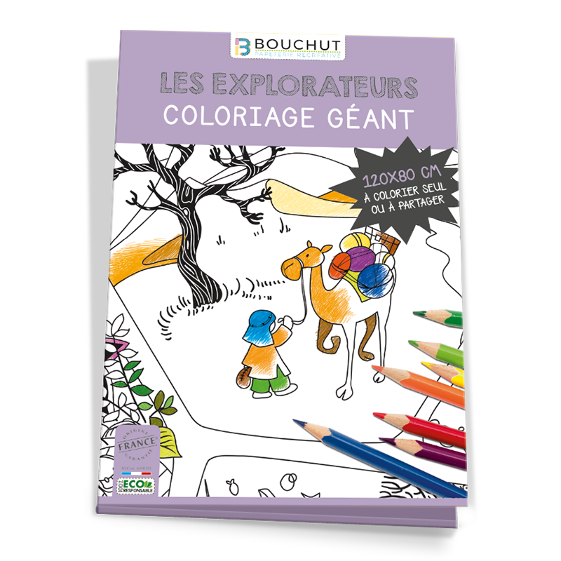 Coloriage géant – Grandeur Nature