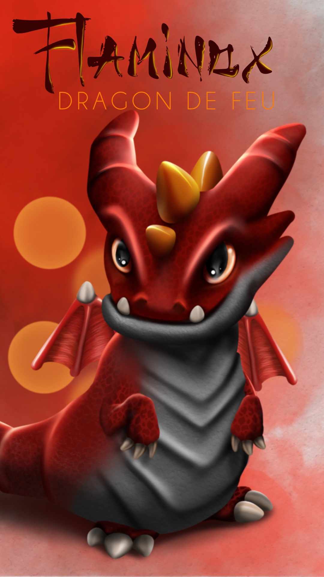 Fond d'écran Bouchut Dragon Flaminox